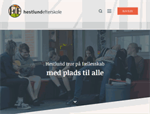Tablet Screenshot of hestlund.dk